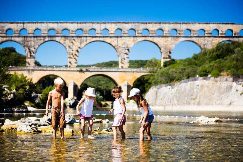 Tente Safari Au Pont Du Gard Vers Pont du Gard Exterior foto